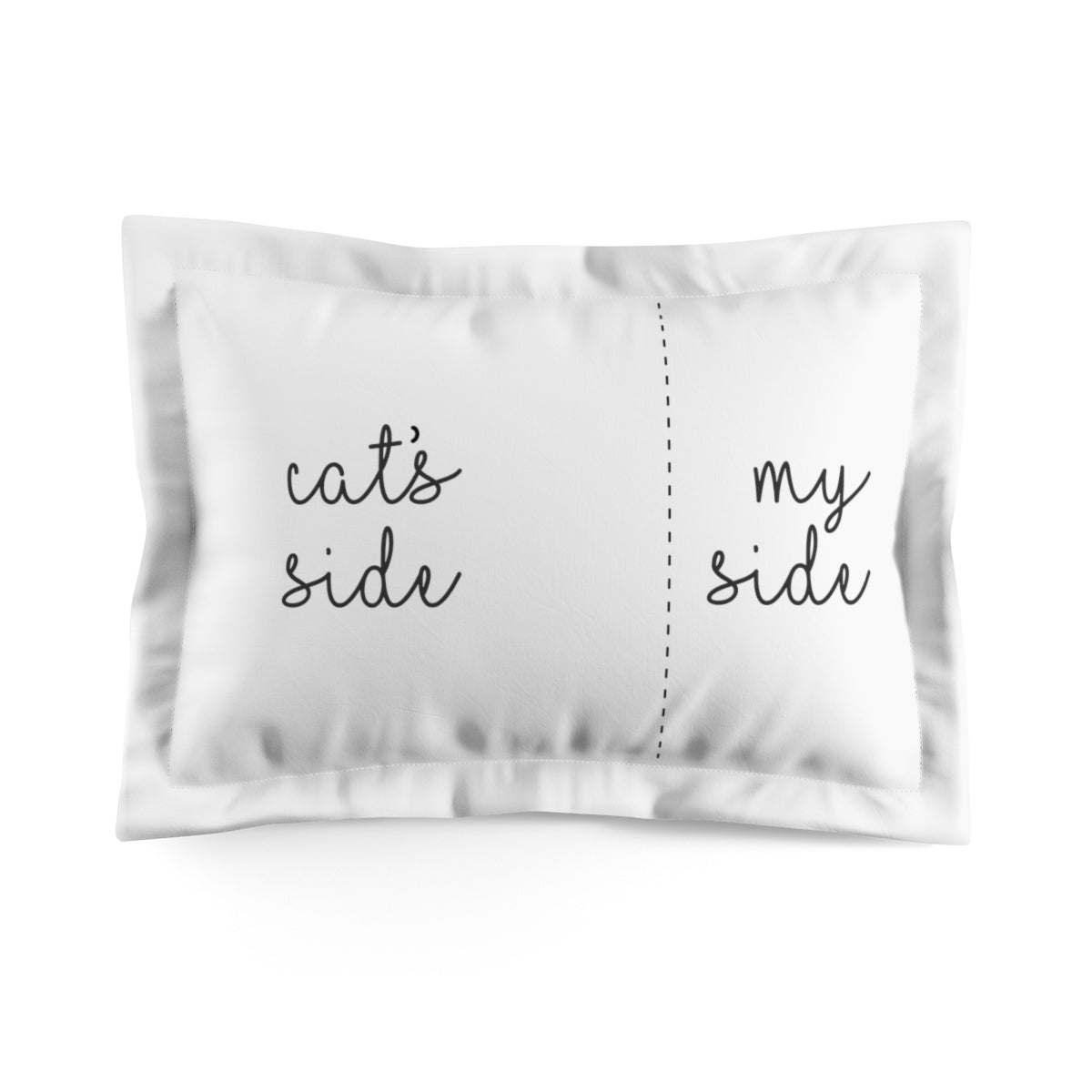 The Cat's Side Pillow Sham
